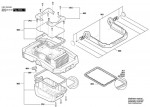 Bosch 3 601 D46 550 GLI 18V-2200 C Hw-Battery-Lamp Spare Parts